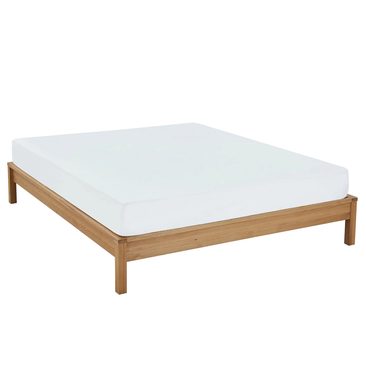 HAZO - Oak Slatted Bed Base - King Size