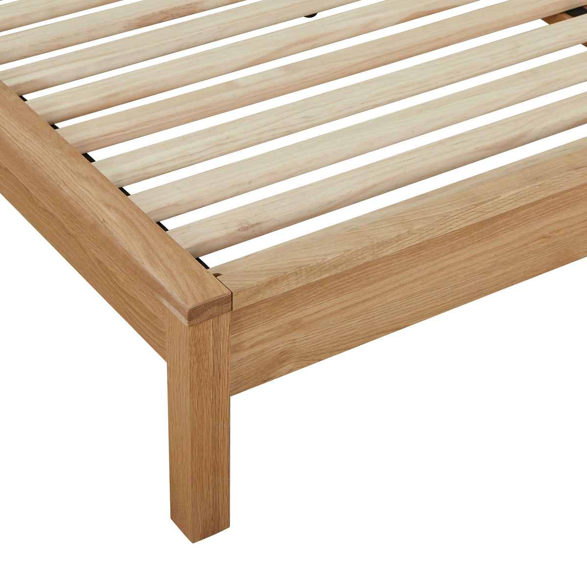 HAZO - Oak Slatted Bed Base - King Size