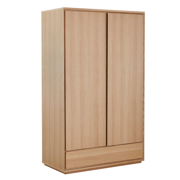 HAZO - Oak 2 Door Wardrobe
