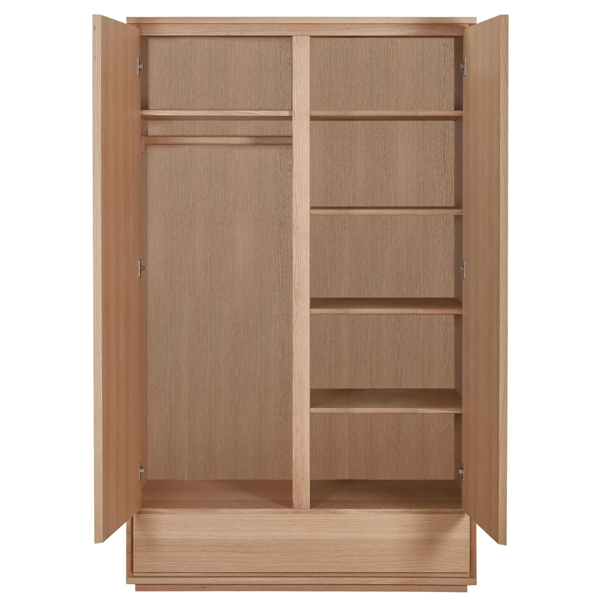 HAZO - Oak 2 Door Wardrobe