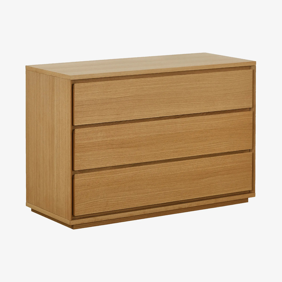 HAZO - Oak 3 Drawer Chest