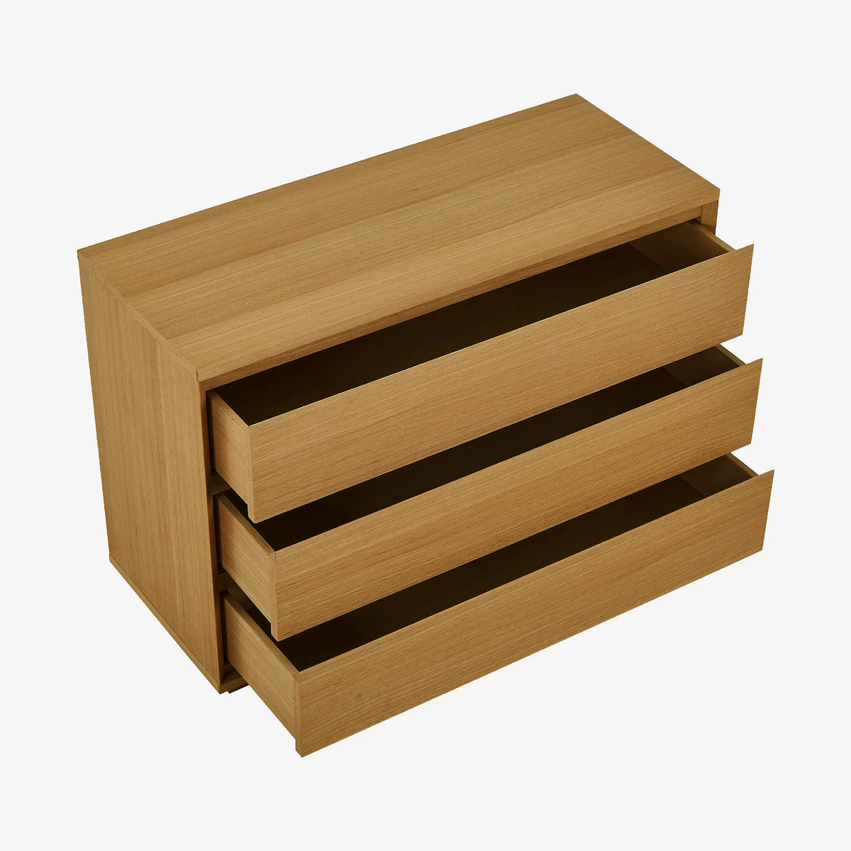 HAZO - Oak 3 Drawer Chest