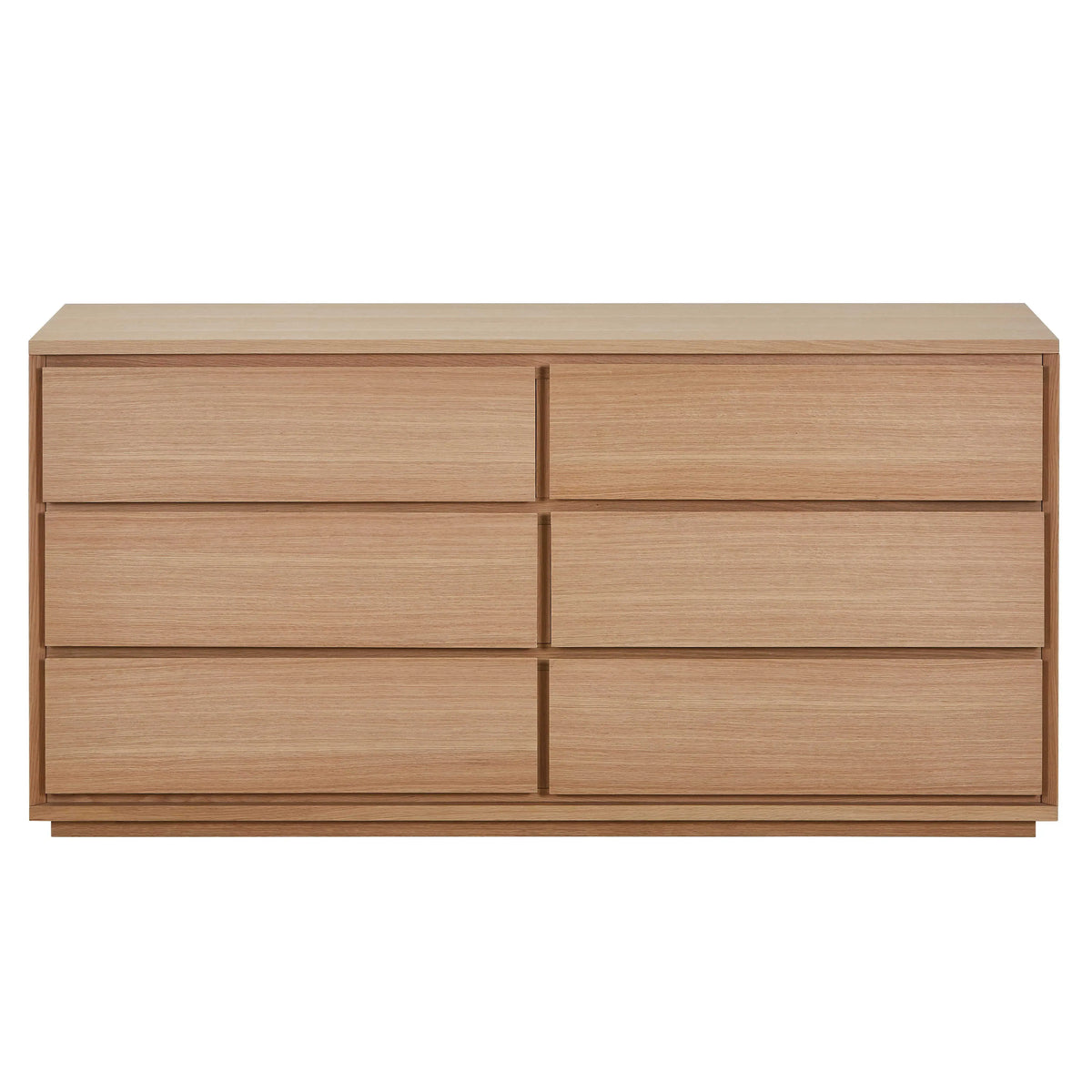 HAZO - Oak 6 Drawer Chest