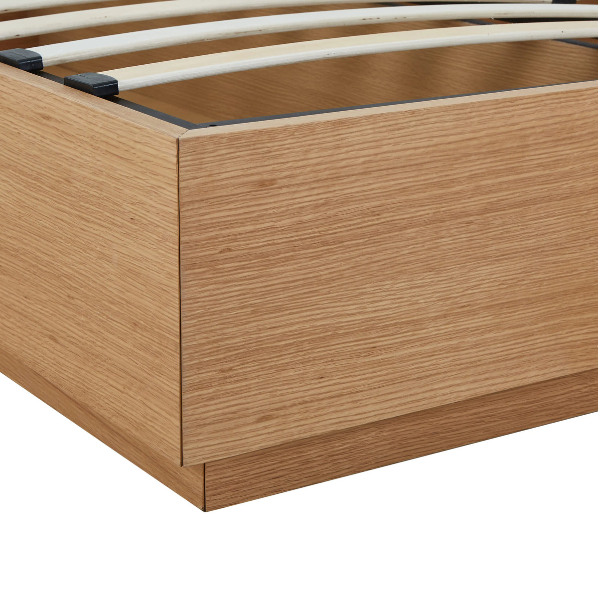 HAZO - Oak Slatted Bed Base - Queen Size