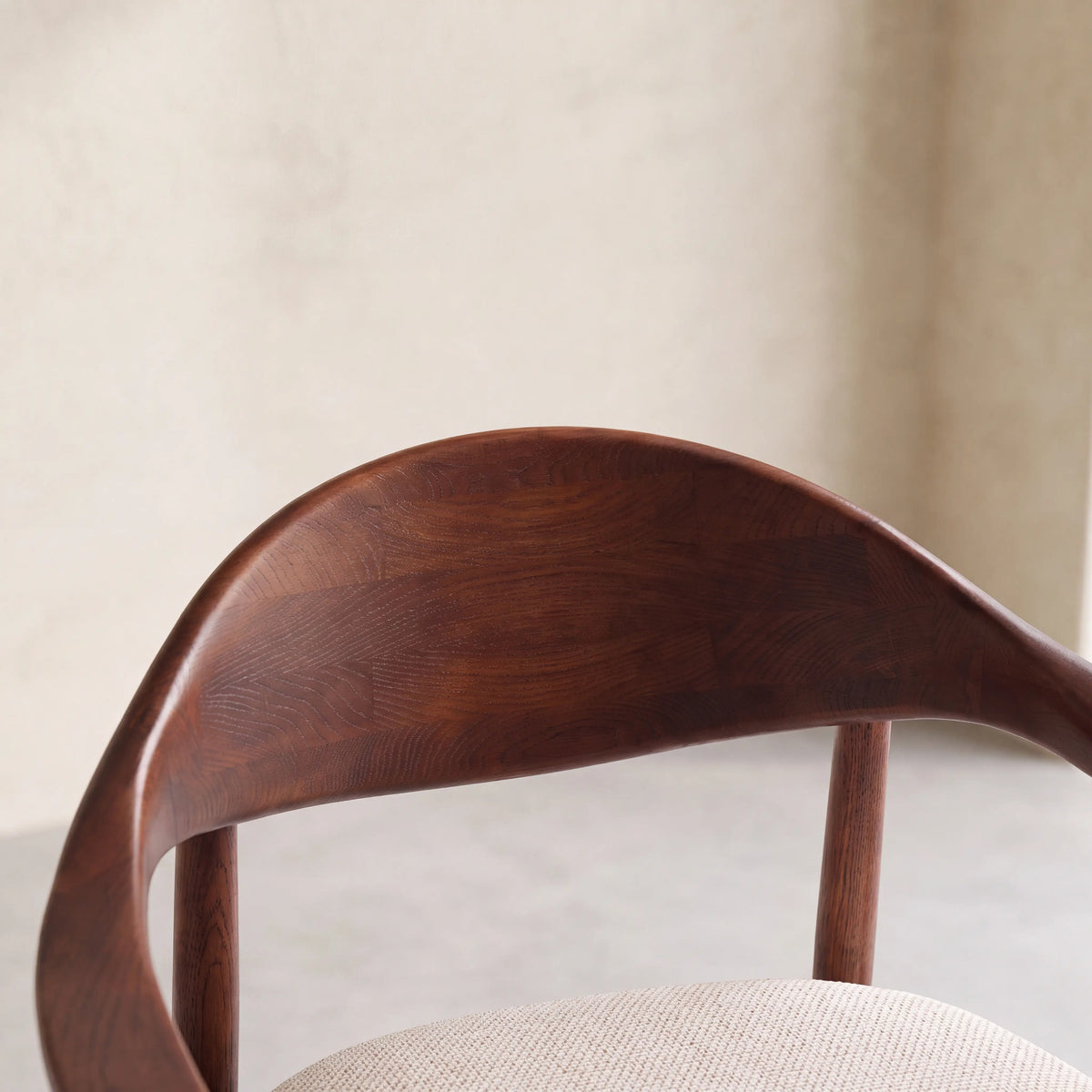 IRINA - Fabric & Oak Dining Chair