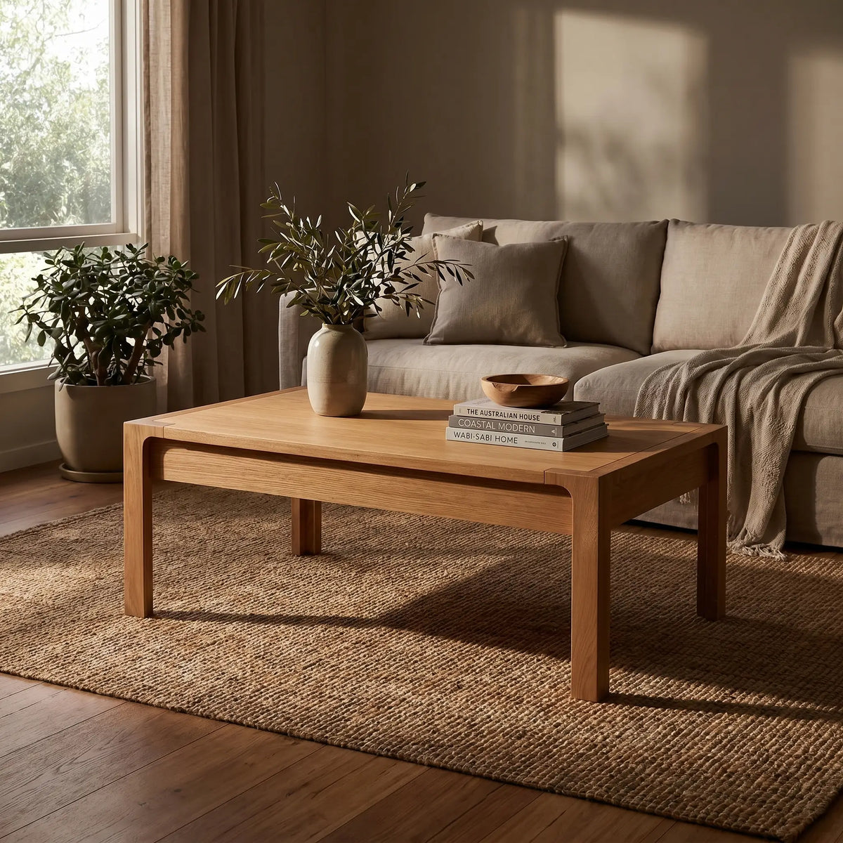 IVOINE - Oak Coffee Table