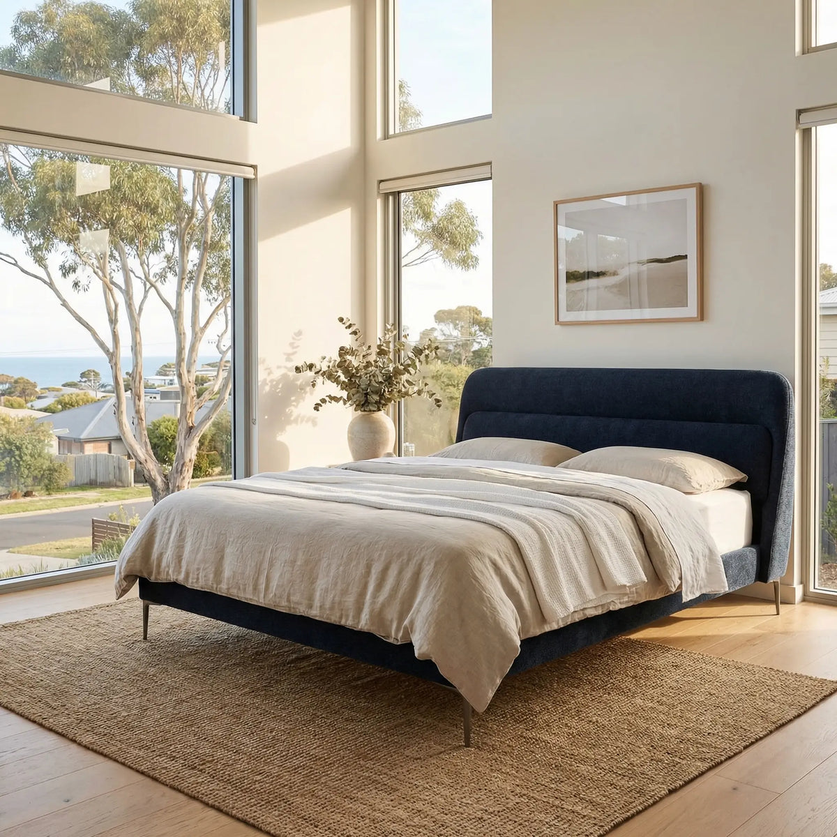 IZMIR - Fabric Bed - Queen Size