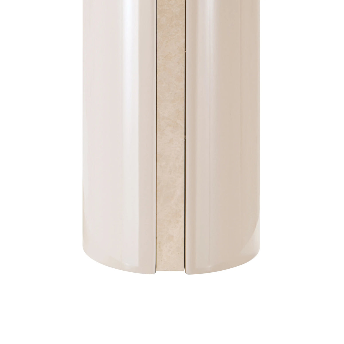 LERIDA - Marble Round Side Table