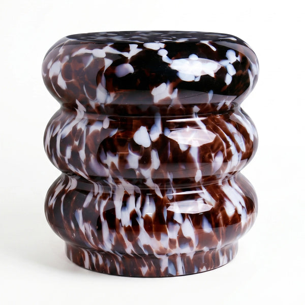 LIORO - Glass Side Table - 40 cm