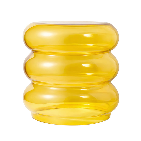 LIORO - Glass Side Table - 40 cm