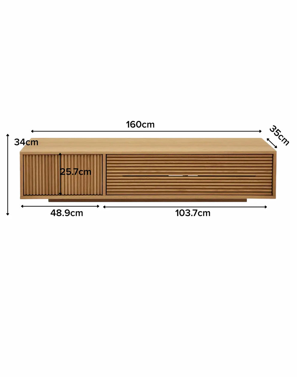 Product dimensions