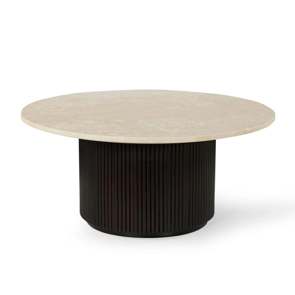 NESSO - Marble & Mango Coffee Table