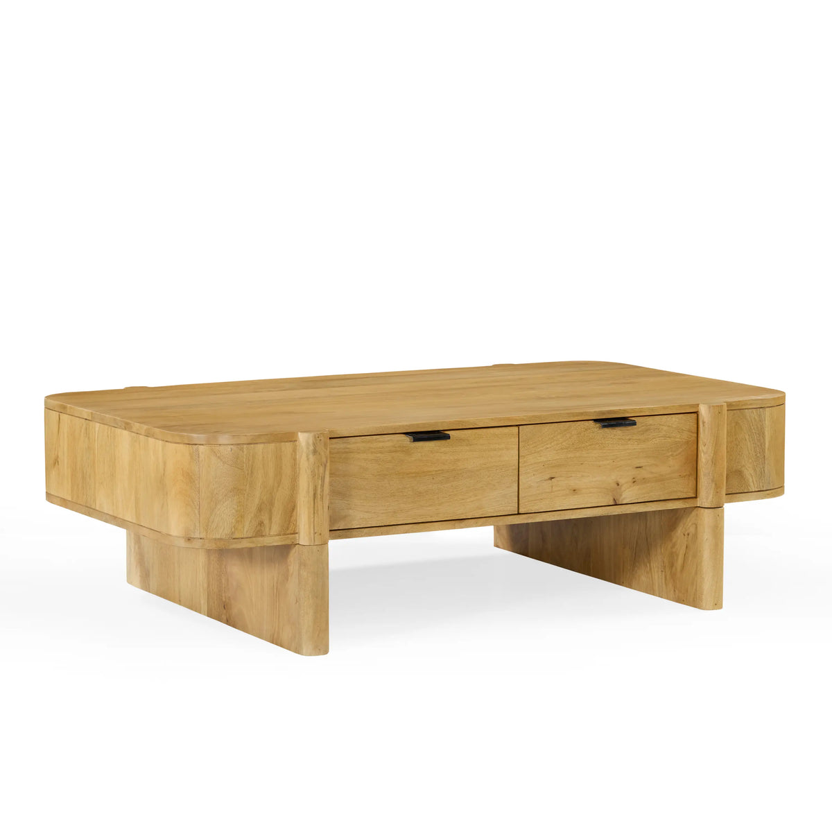 NIZZA - Mango 2 Drawer Coffee Table