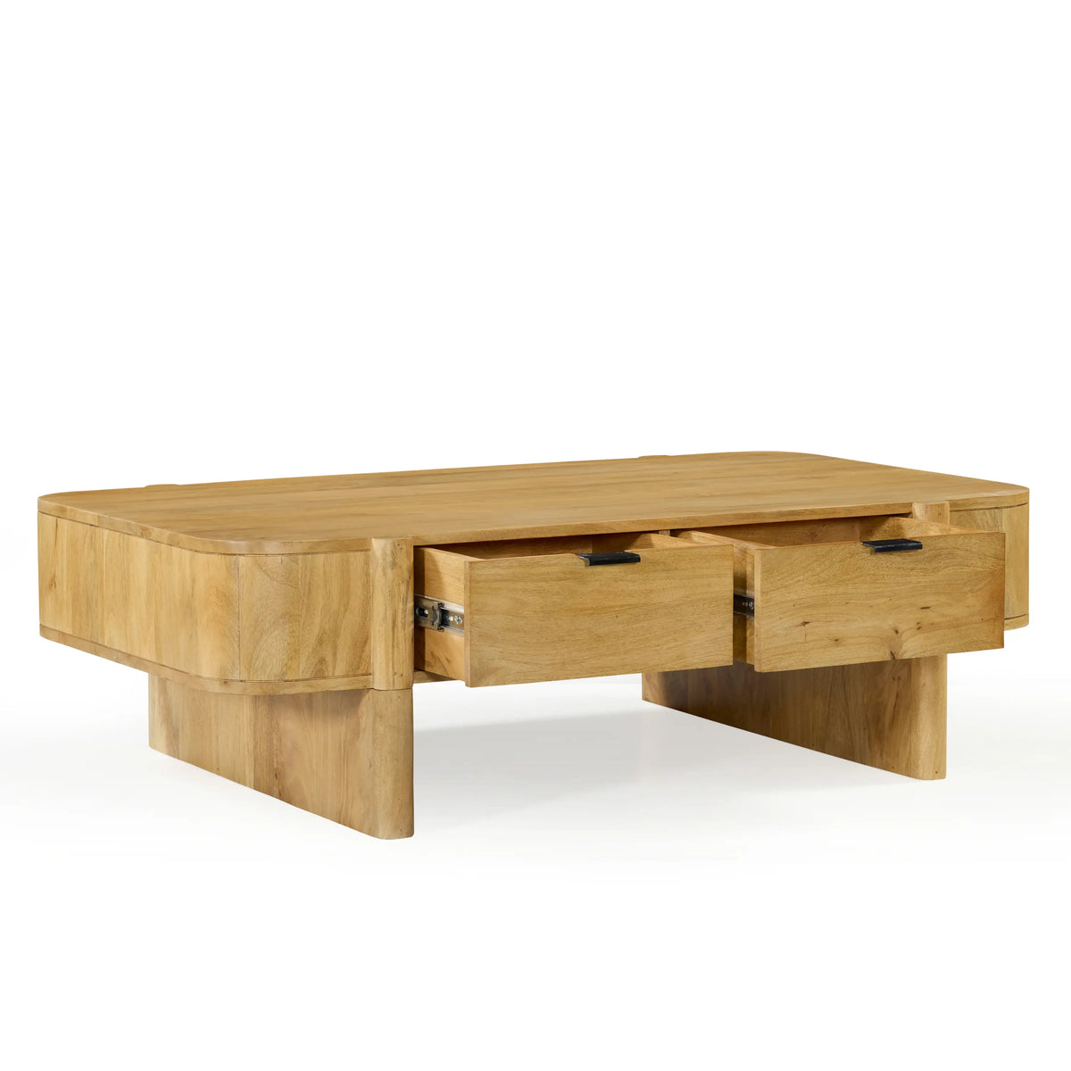 NIZZA - Mango 2 Drawer Coffee Table