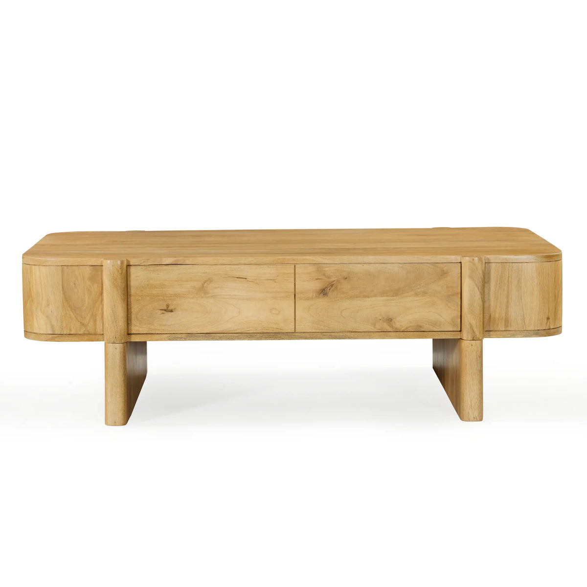 NIZZA - Mango 2 Drawer Coffee Table