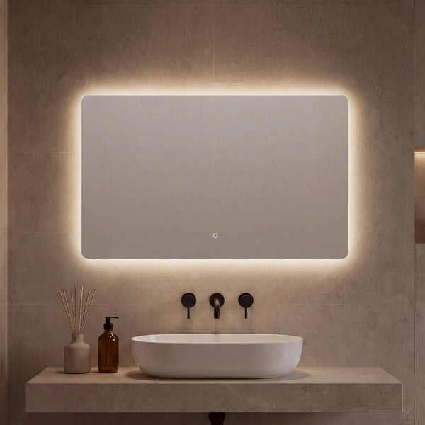 NOAM - LED Bathroom Mirror - Touch - 120 x 70 cm