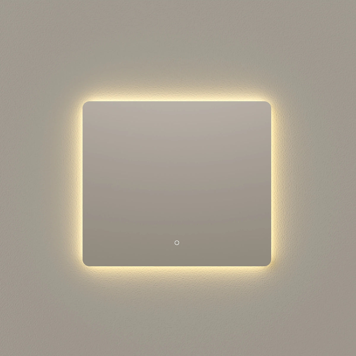 NOAM - LED Bathroom Mirror - Touch - 80 x 70 cm