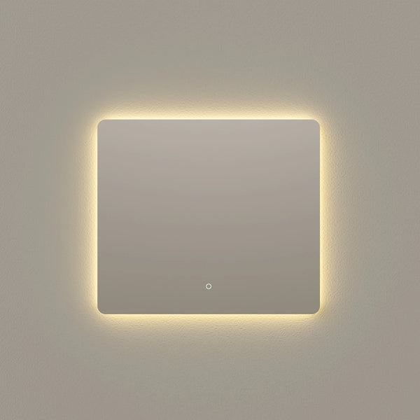 NOAM - LED Bathroom Mirror - Touch - 80 x 70 cm