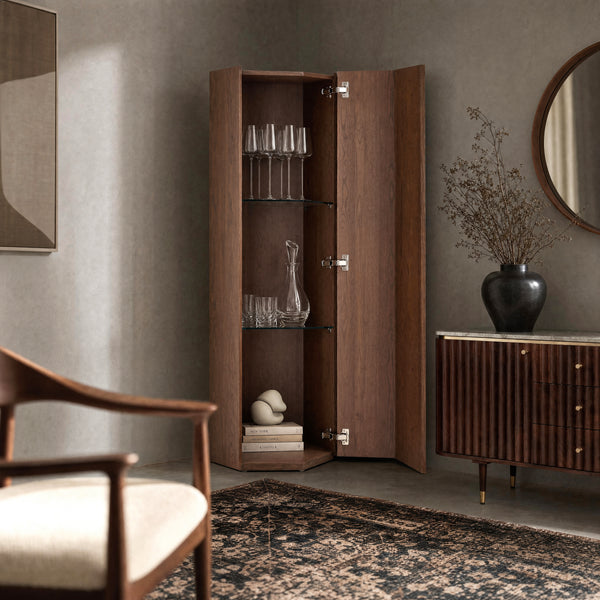 NORINA - Walnut Storage Unit