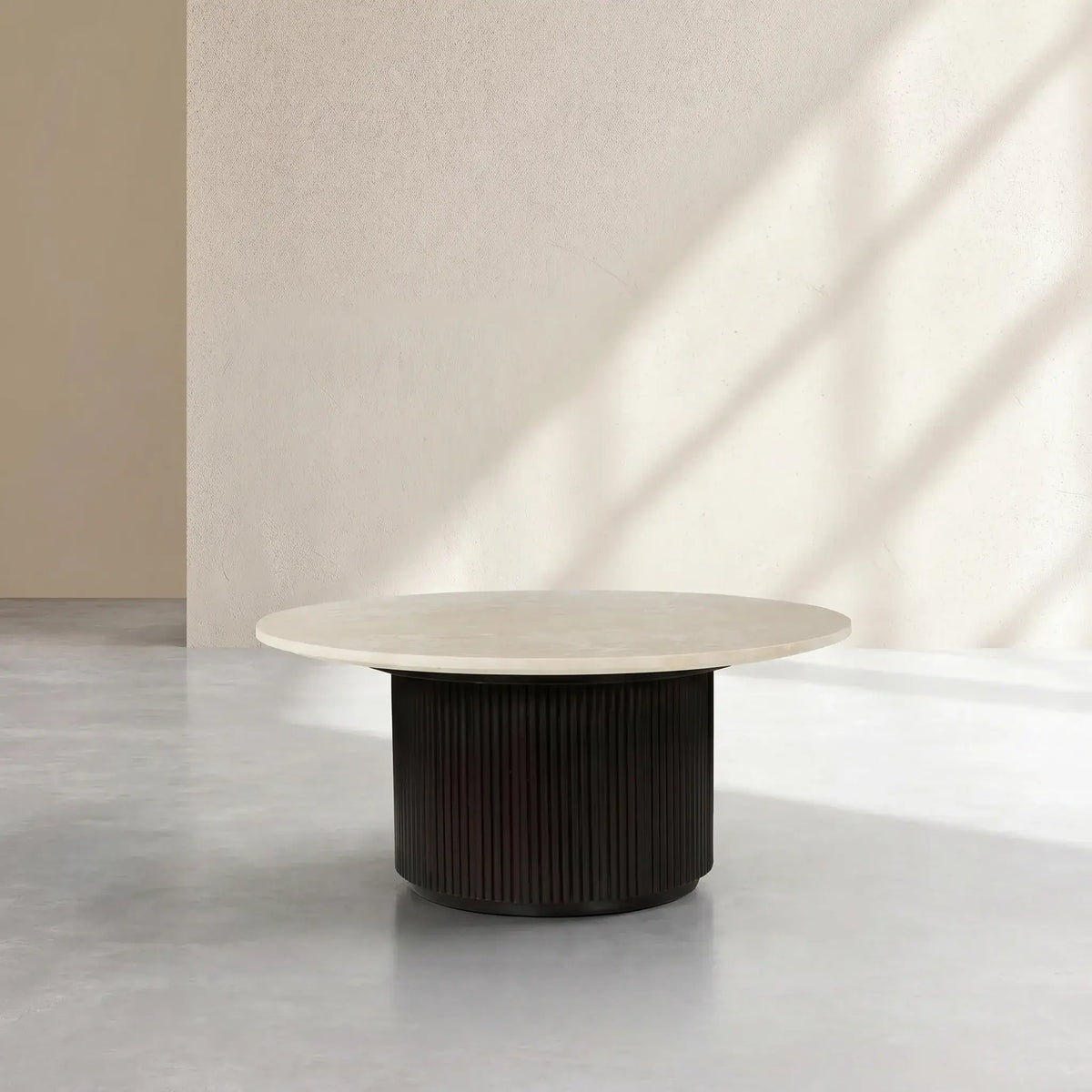 NESSO - Marble & Mango Coffee Table