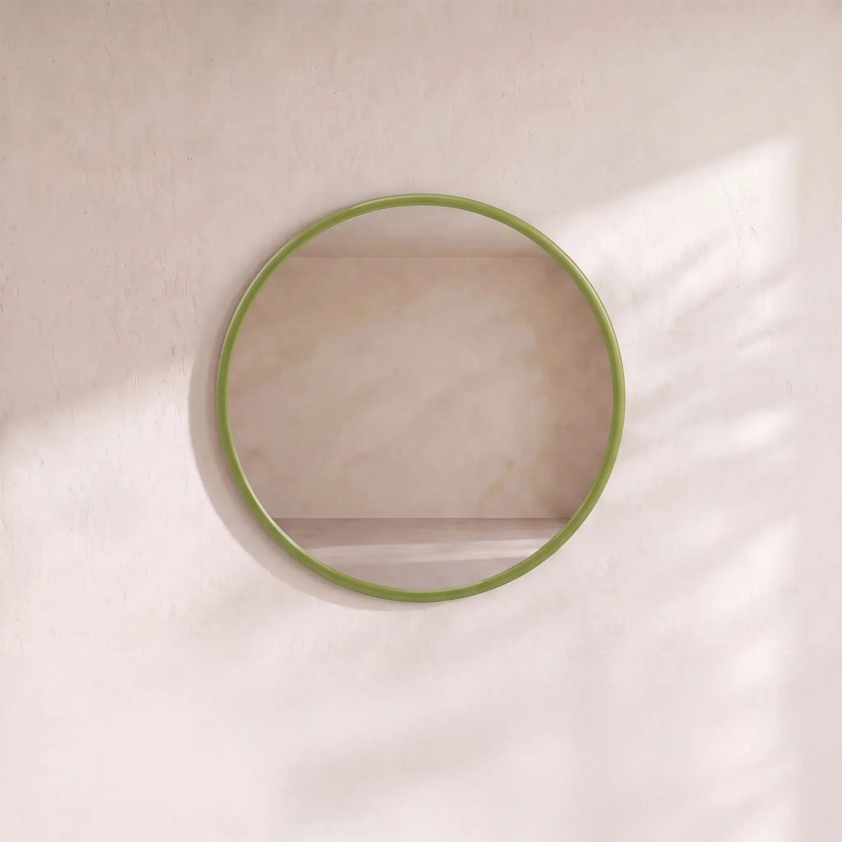 ORIALA - Lacquered MDF Round Mirror - 100 cm