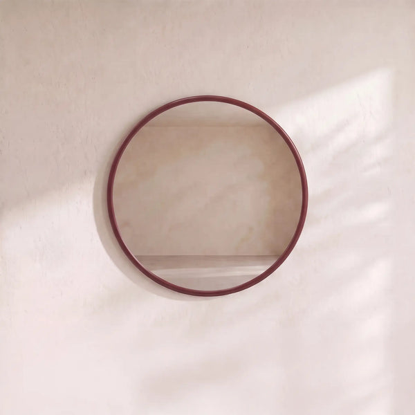 ORIALA - Lacquered MDF Round Mirror - 100 cm