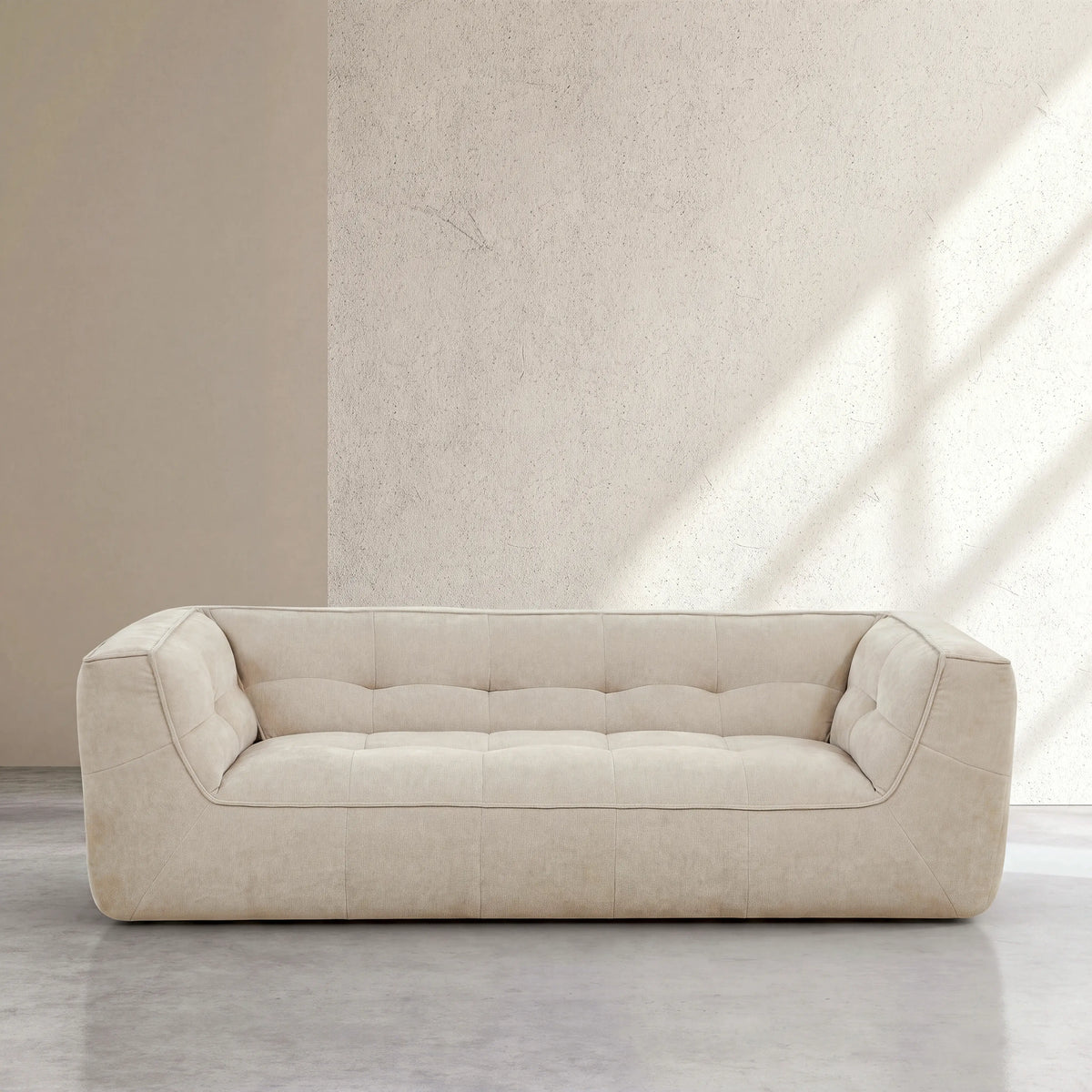 ORIETO - Fabric 3 Seater Sofa