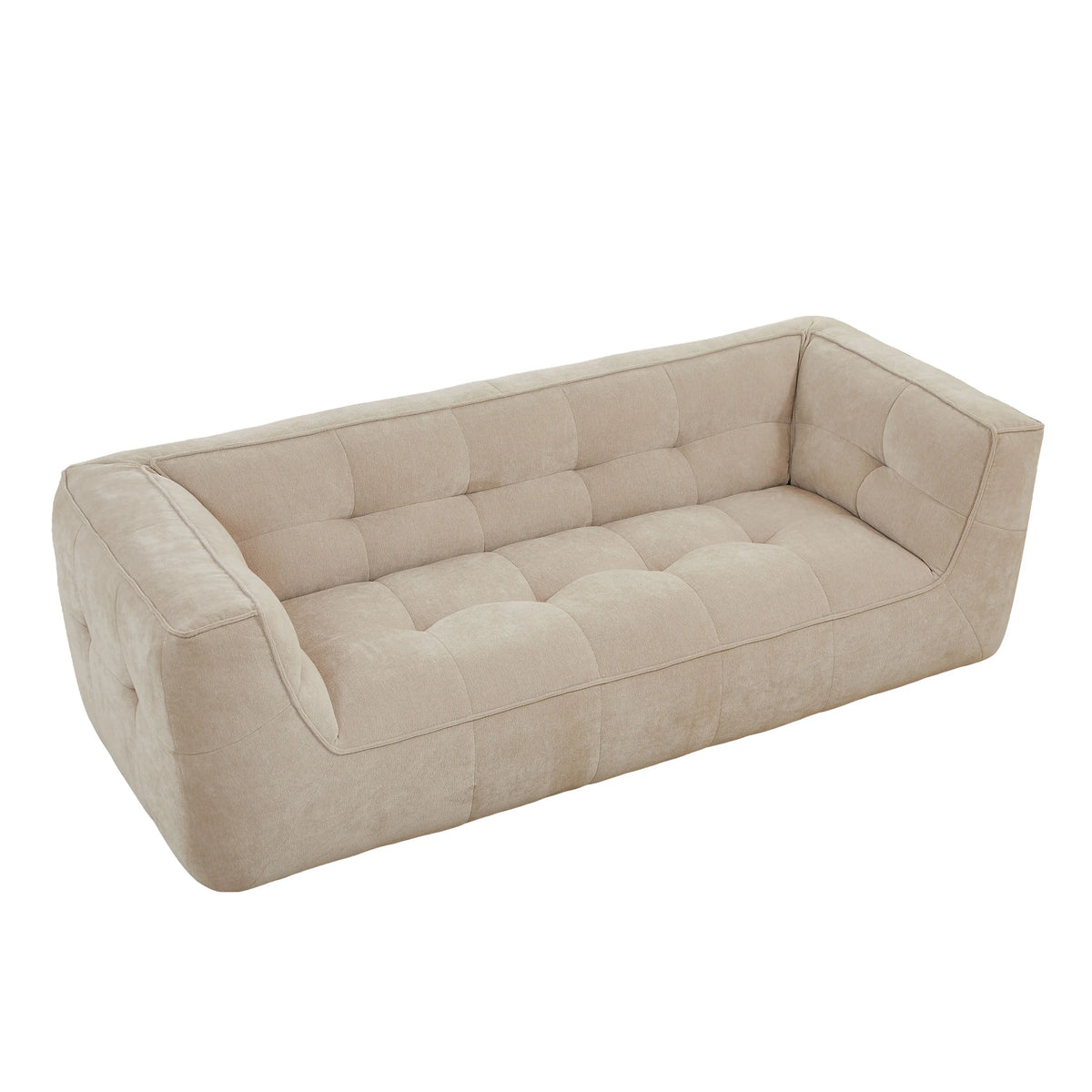ORIETO - Fabric 3 Seater Sofa