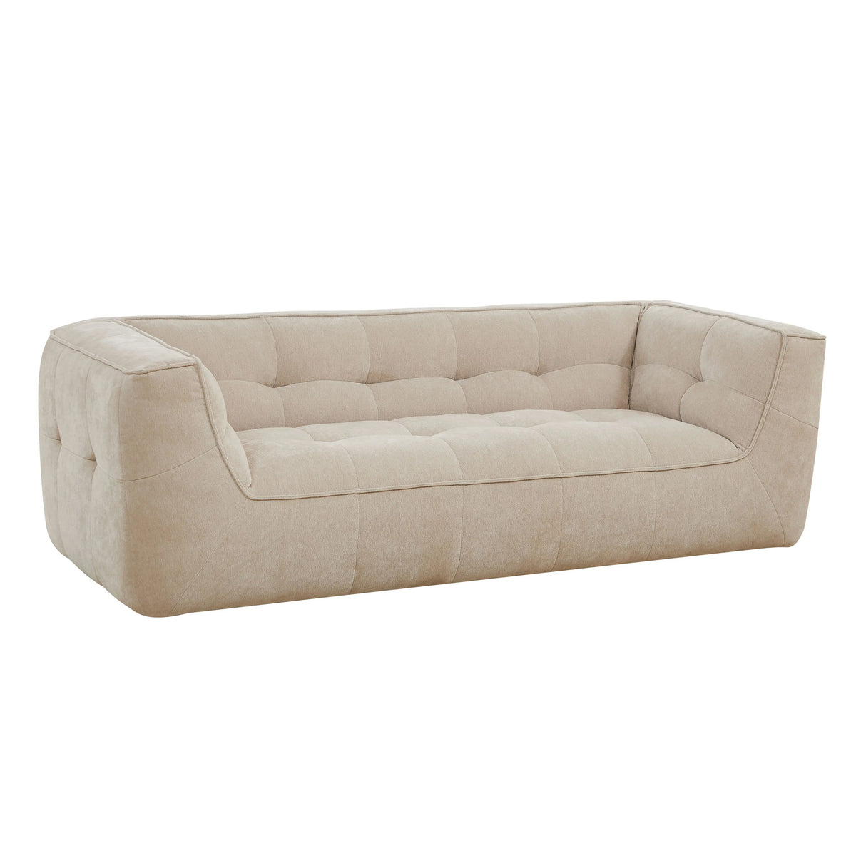 ORIETO - Fabric 3 Seater Sofa
