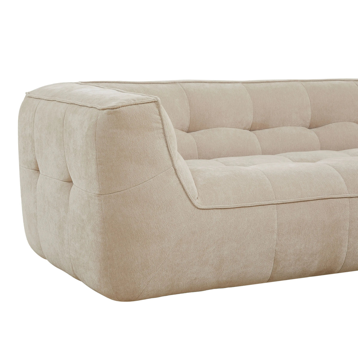 ORIETO - Fabric 3 Seater Sofa