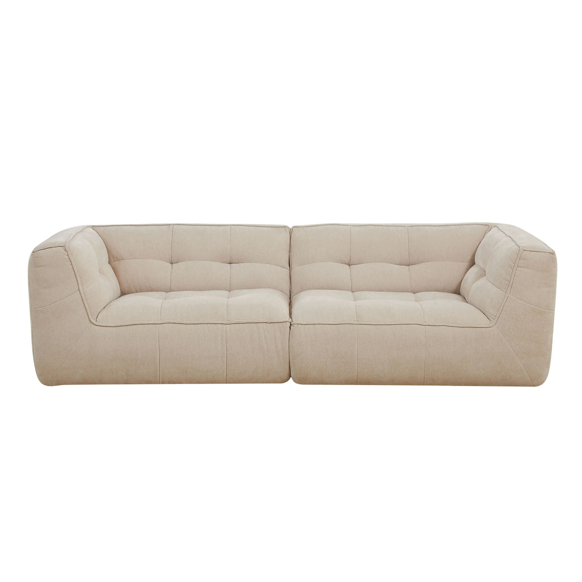 ORIETO - Fabric 4 Seater Sofa