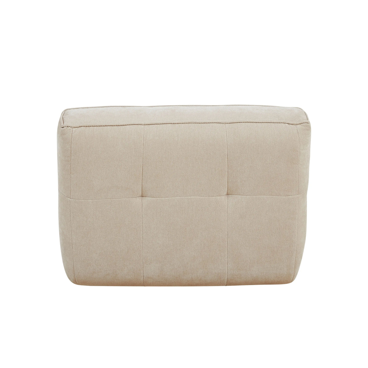 ORIETO MODULAR - Fabric Armless Chaise Sofa