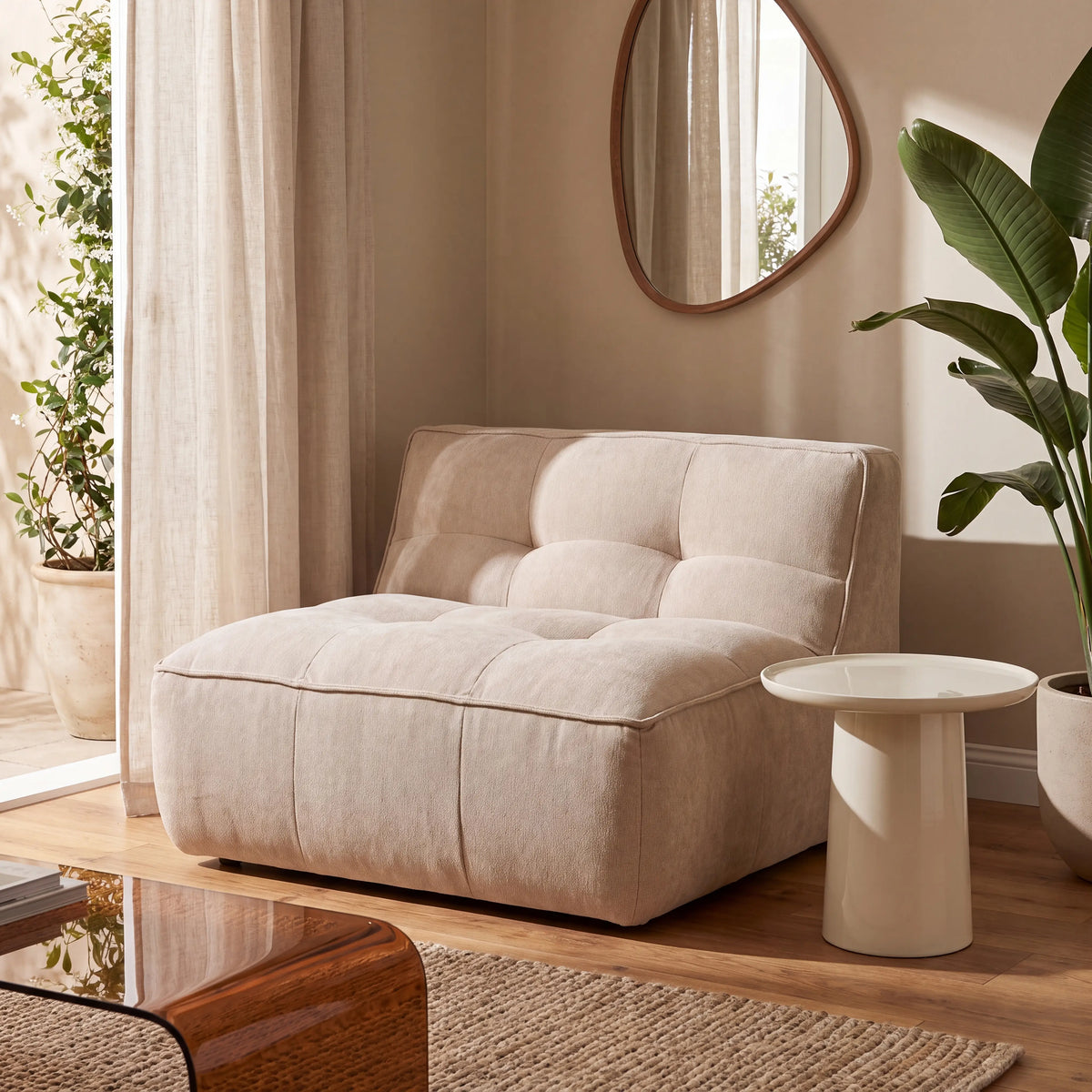 ORIETO MODULAR - Fabric Sofa - Middle