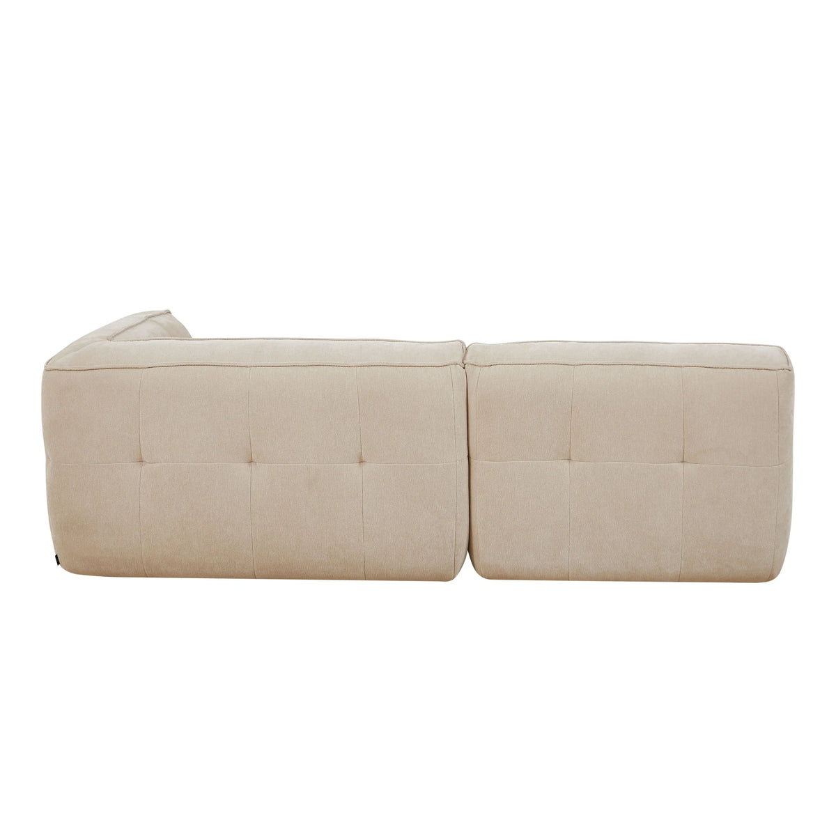 ORIETO - Fabric 3 Seater Left Corner Sofa