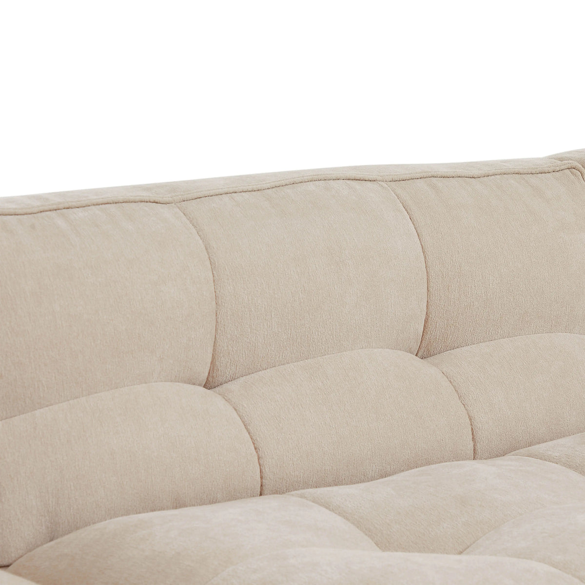 ORIETO - Fabric 4 Seater Left Corner Sofa