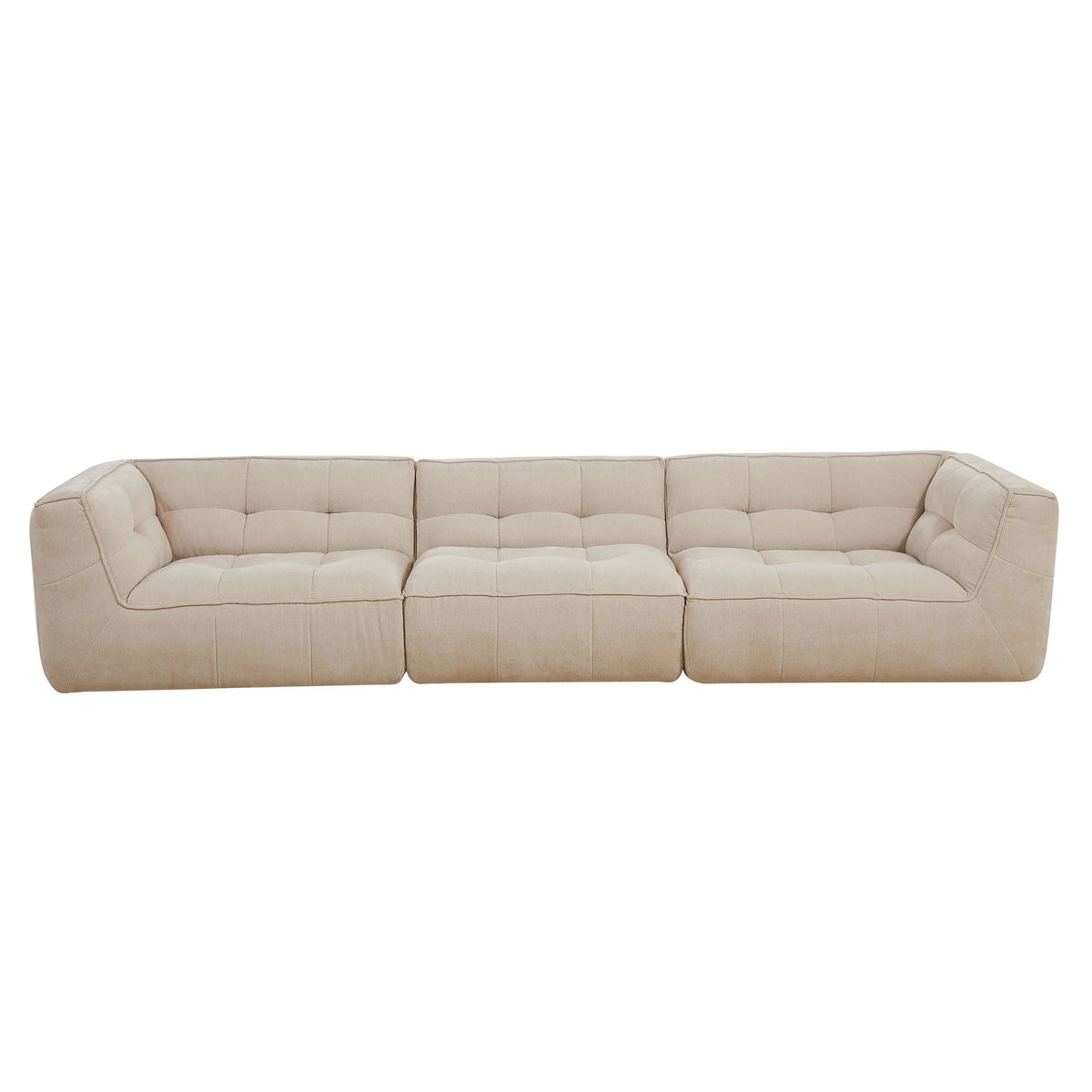 ORIETO - Fabric 5 Seater Sofa