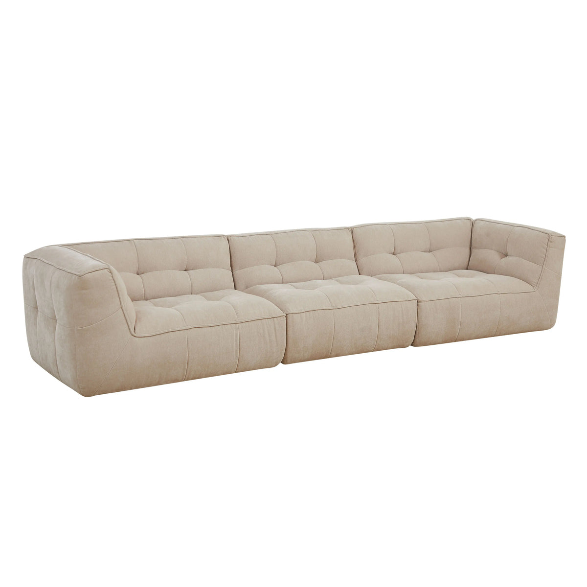 ORIETO - Fabric 5 Seater Sofa