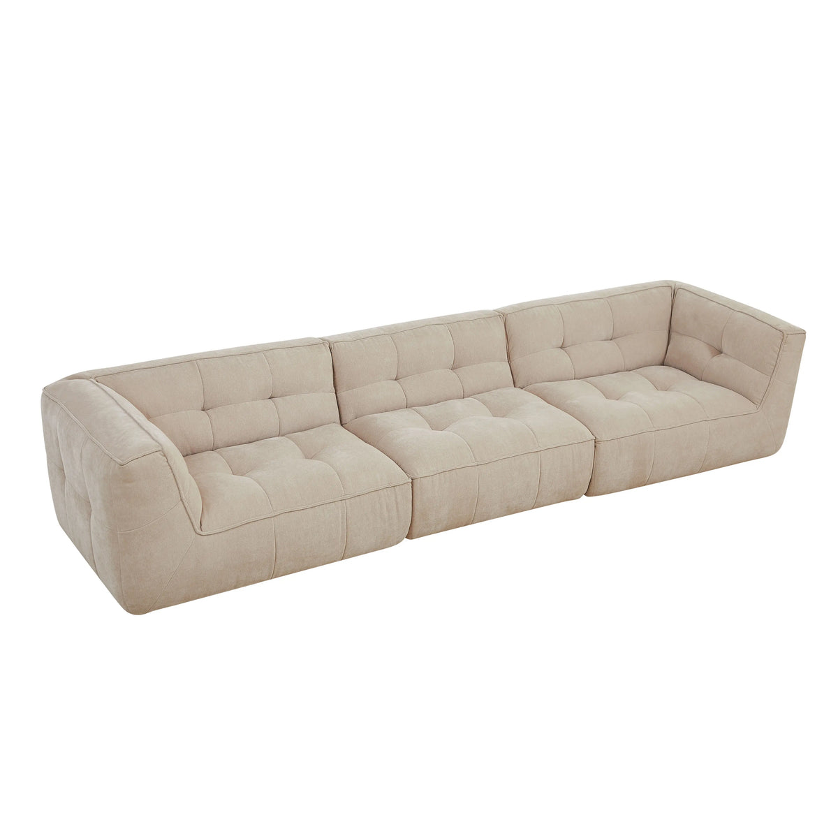 ORIETO - Fabric 5 Seater Sofa