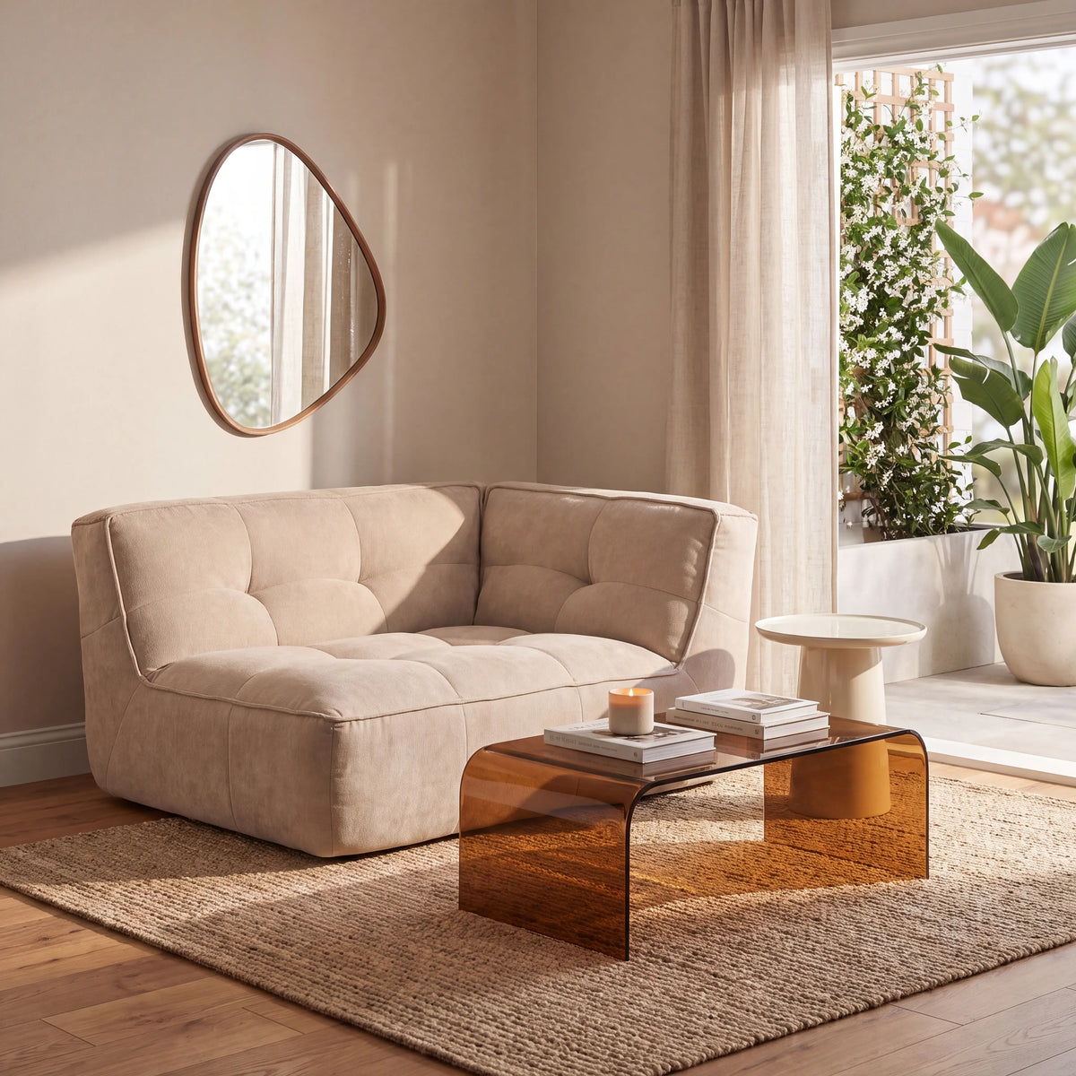 ORIETO MODULAR - Fabric Right Chaise