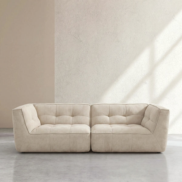 ORIETO - Fabric 4 Seater Sofa