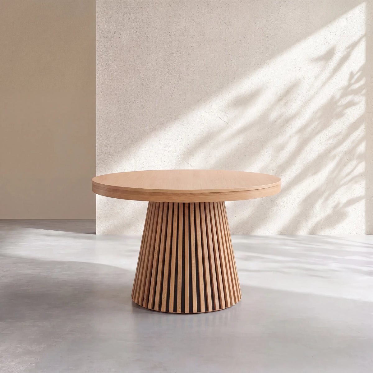 ORINO - Oak Extendable Dining Table - Seats 4 or 6