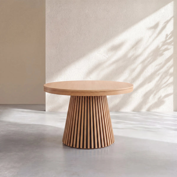 ORINO - Oak Extendable Dining Table - Seats 4 or 6