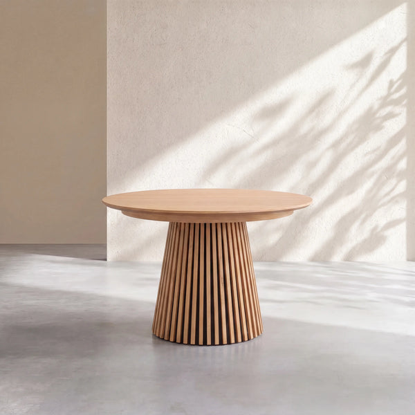 ORINO - Oak Extendable Dining Table - Seats 4,6 or 8
