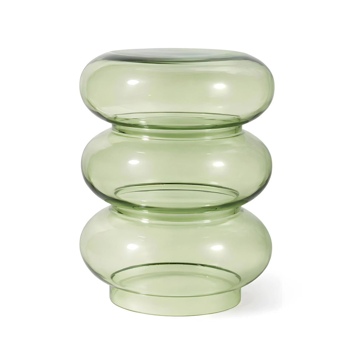 ORLANE - Glass Side Table - 30 cm