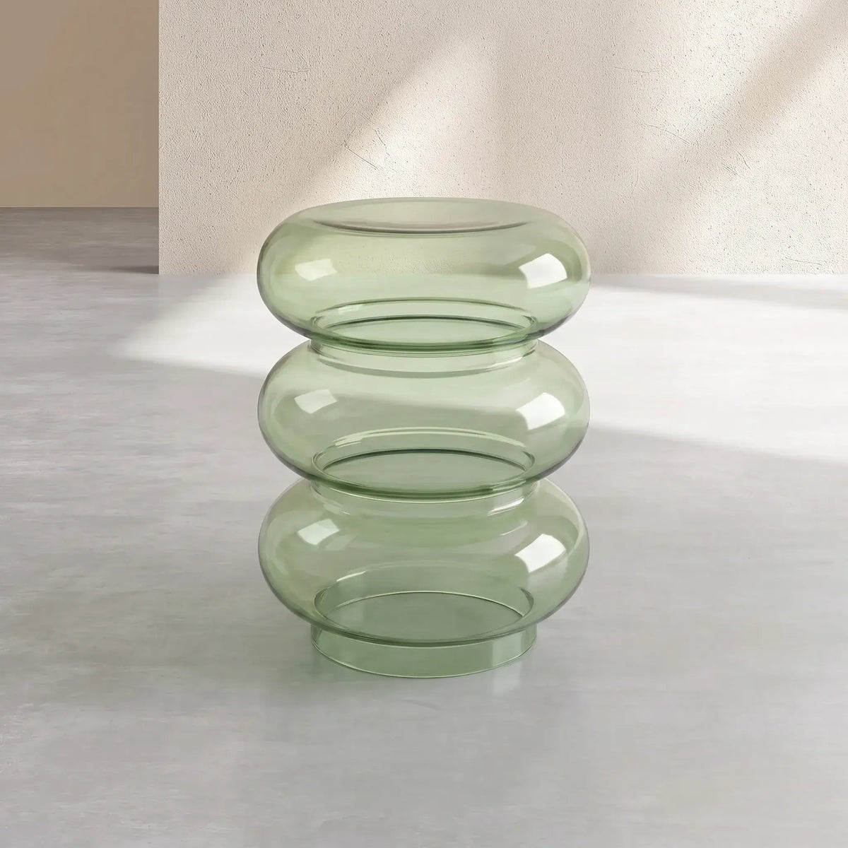 ORLANE - Glass Side Table - 30 cm