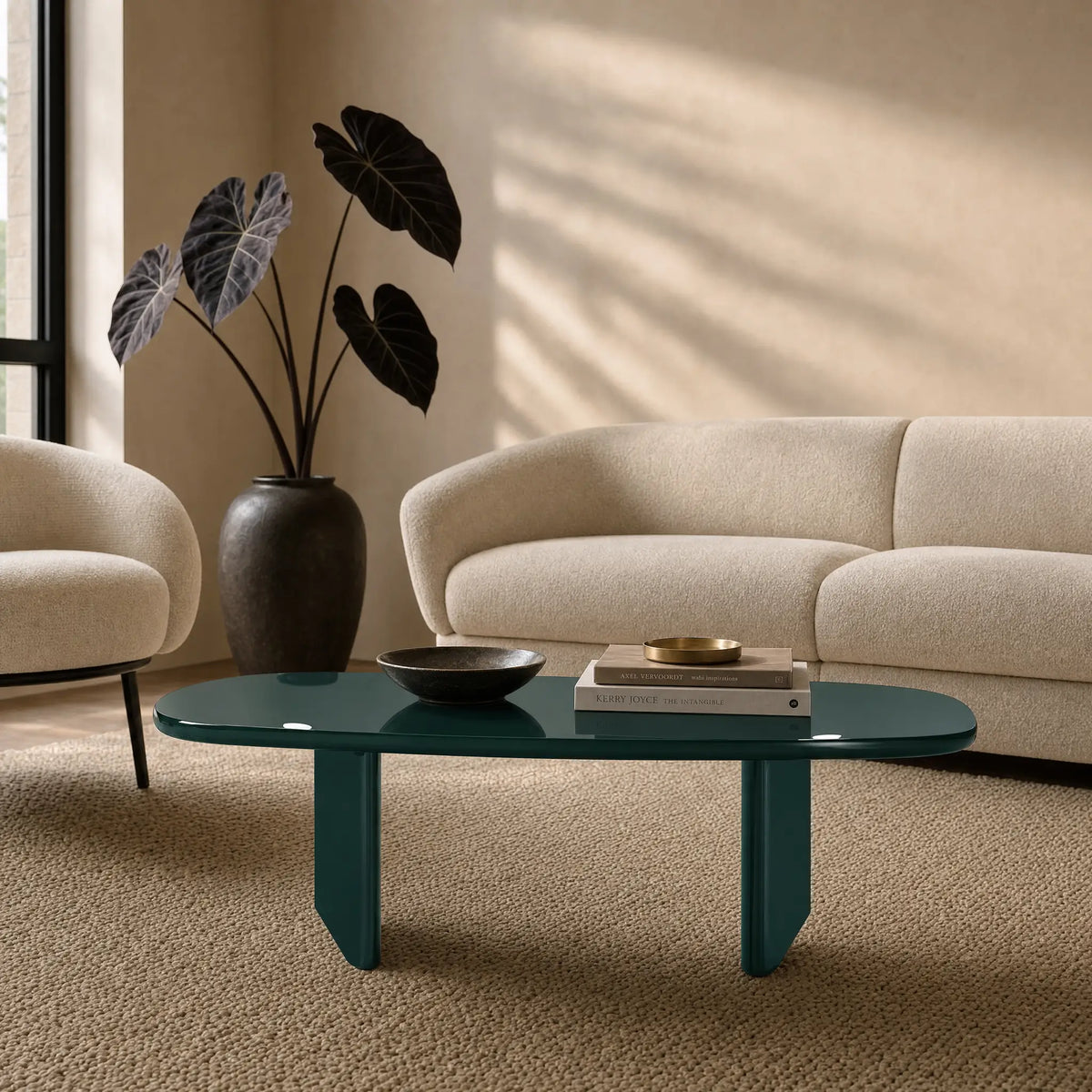 ORMEA - Lacquered Rectangle Coffee Table