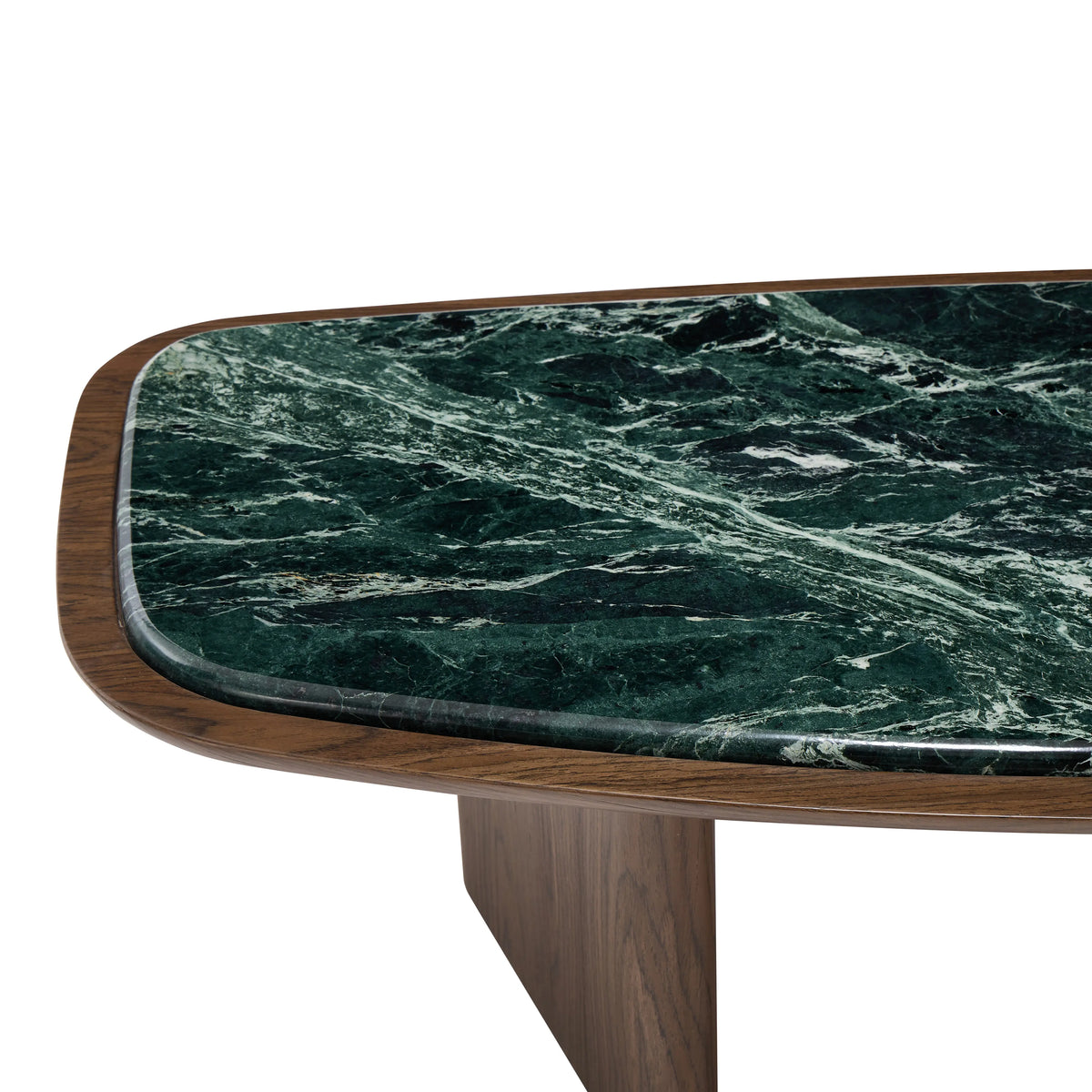 ORMEA - Marble & Walnut Rectangle Coffee Table