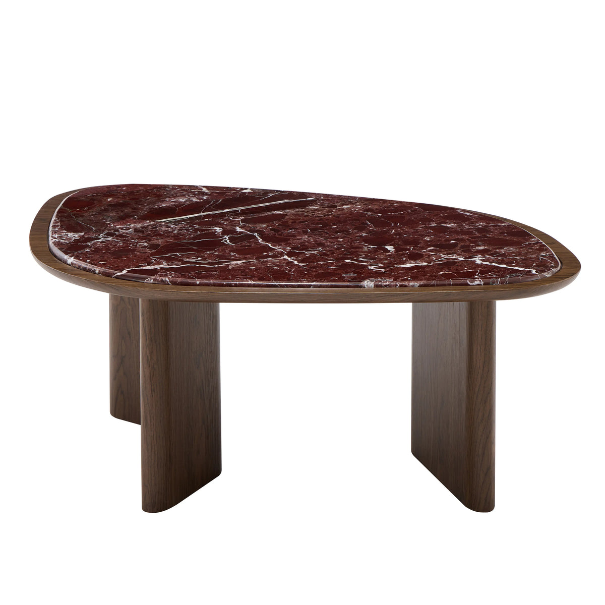ORMEA - Marble & Walnut Coffee Table