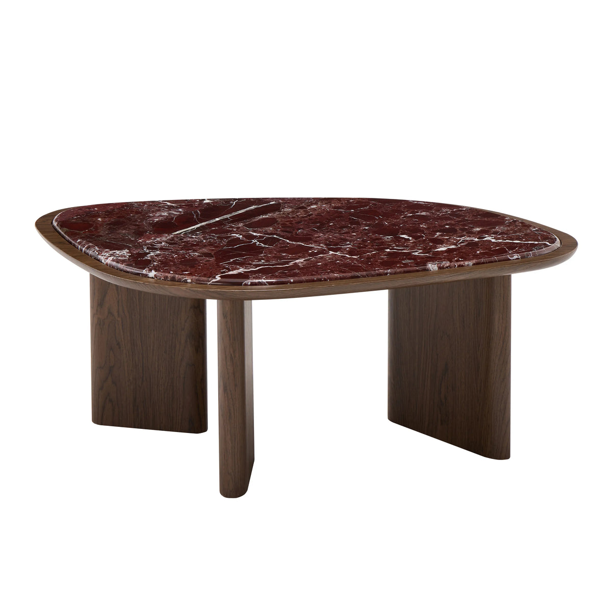 ORMEA - Marble & Walnut Coffee Table