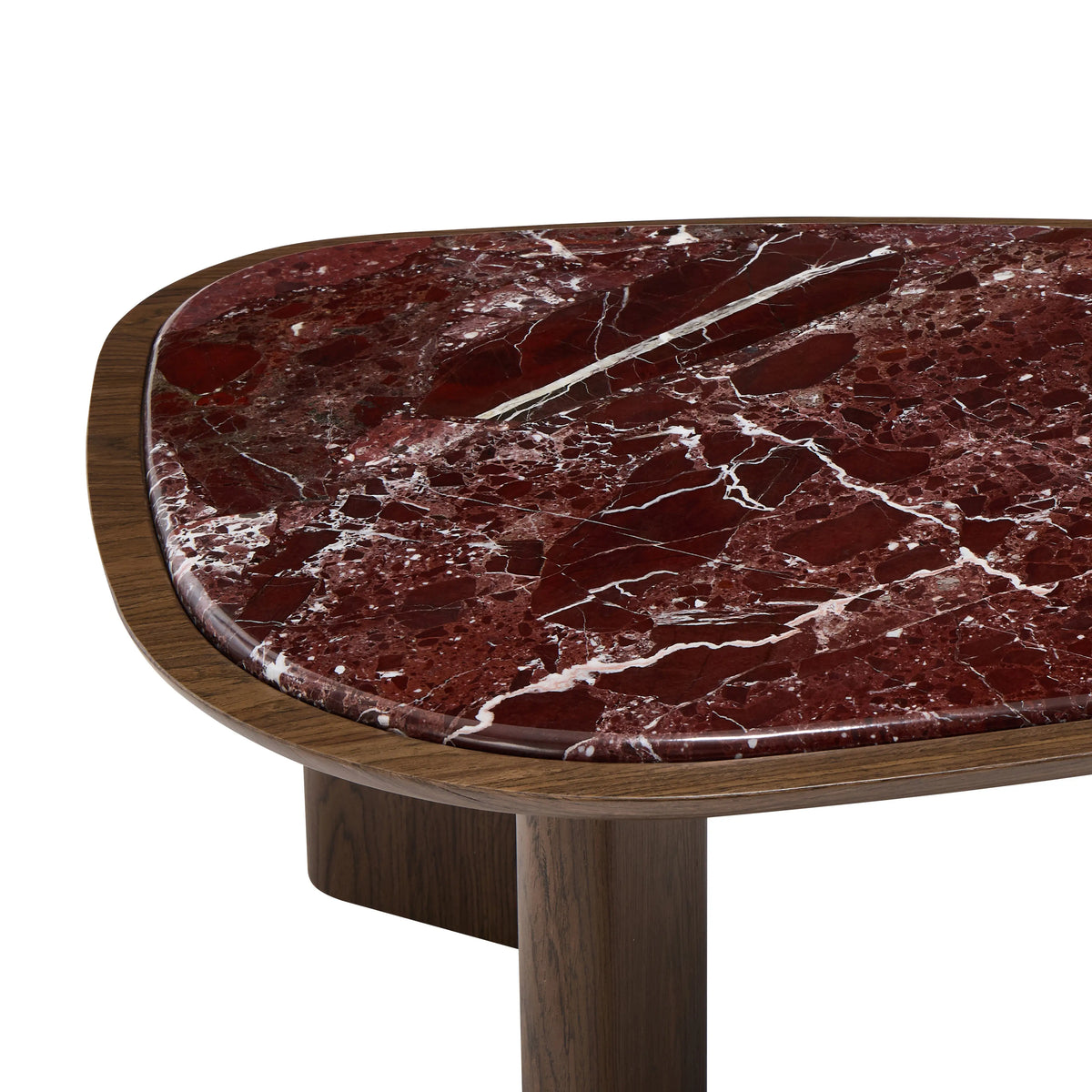 ORMEA - Marble & Walnut Coffee Table